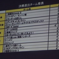 予選1位通過!(?)