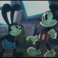 ミッキーとオズワルド。ゲームにはアニメーションシーンも豊富