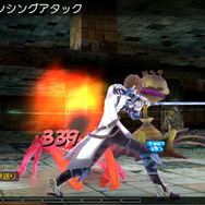 リョウマの鋭い一撃