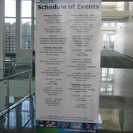 【E3 2008】プレスルームより(1) 各種サインやパンフレット