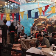 カプコンブースのリアル集会所