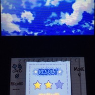 ステージクリアまでの手数によって、星付けされる