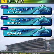 ステージ「華麗な女王」のレース内容。