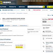 「Best Buy」の商品ページ