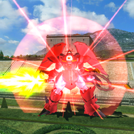 特殊射撃を使用すると機動力や格闘性能が変化する。状況にあわせて使い分けよう