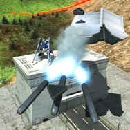 弾速の速い大型ミサイルを計6発発射するサブ射撃。マイクロミサイルと同時に展開して弾幕力を上げよう