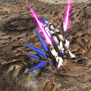 立体的に動きながら回避行動をとる特殊格闘。様々なアクションからキャンセル可能だ