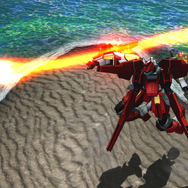 小型フィンファングを射出するキャノンモード時のサブ射撃