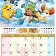 マクドナルド「ポケモンカレンダー2014」11月1日発売、家族クーポンなど3つの特典も付属