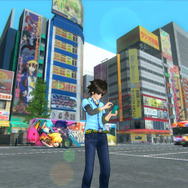 メディアランドには『魔界戦記ディスガイア4 Return』の懸垂幕