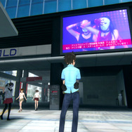 UD+の大型ビジョンには「アリスプロジェクト」が