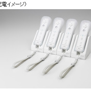 三洋電機、eneloopをWii用にカスタマイズした「Wiiリモコン専用無接点充電セット」を発売