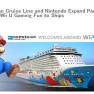 豪華クルーズ船でマリオが遊べる！