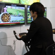 【G-STAR 2013】Sports＋Game！様々なデバイスとスポーツ用品を繋げるAmusewayブースレポート ― 対応ゲームにはケロロ軍曹の姿も
