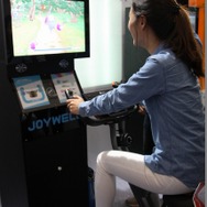 【G-STAR 2013】Sports＋Game！様々なデバイスとスポーツ用品を繋げるAmusewayブースレポート ― 対応ゲームにはケロロ軍曹の姿も