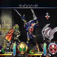 『仮面ライダー トラベラーズ戦記』仮面ライダー鎧武の特別フォーム「ウィザードアームズ」がゲームに初登場
