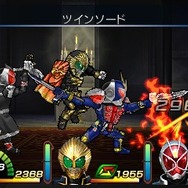 『仮面ライダー トラベラーズ戦記』仮面ライダー鎧武の特別フォーム「ウィザードアームズ」がゲームに初登場