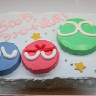 500万DL達成ケーキ