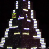 『ドンキーコング』や『アイスクライマー』などのレトロゲームがウエディングケーキに!?パーティー用プロジェクションマッピング映像が凄い