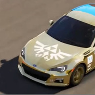 ゴールド&ブルーのツートンカラーが映える「ゼルダ」カスタムカー、『Forza Motorsport 5』でファンが作成