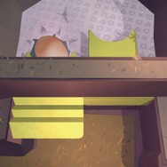 プレイヤーの指がテガミたちを導く