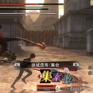 仲間に作戦を指示。ザコの殲滅時は散開を指示すればてっとり早く片付けられる