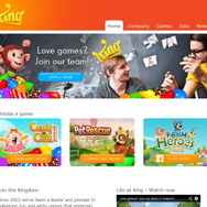 King.comのウェブサイト