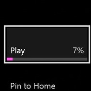 すでにダウンロード7%の時点でゲームの起動が可能