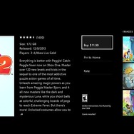 ゲームの詳細画面に価格が表示されています