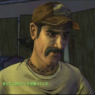 序盤で出会う事になる仲間、ケニー。気さくで頼りになる良き父だが、他人に対して冷たい面も