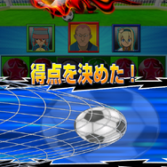 サッカー形式の一筆書きアクションパズルゲーム『LINE パズル de イナズマイレブン』配信