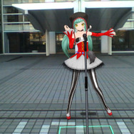 そこが「ARライブ」会場に!(※画面はPS Vita)