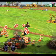 蒙古軍と戦闘中。先生、でかいです。