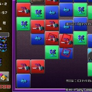 コンボなどでブロックが落下している間も、ブロックを動かすことができる