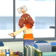 朝の事務所風景