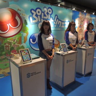 ぷよぷよ！！クエストブースでは素敵な女性がお出迎え