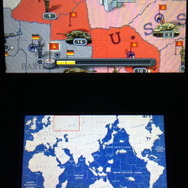 マップにはそれぞれの情勢に合わせて「歩兵」や「戦車」などの軍隊ユニット（カード）が配置されています