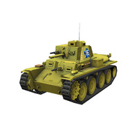 38(t)戦車B/C型（親善試合時）