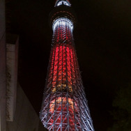 測定場所その1はスカイツリー