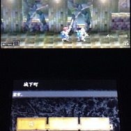 スライドパッド（十字ボタン）で移動、2度押しでダッシュ、Bボタンでジャンプ、Y・Xボタンによる弱・強攻撃が基本