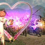 羽衣をハート型にして敵もメロメロ？