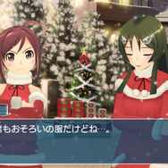 発売間近の『うた組み575』から、小豆や抹茶のサンタ姿が到着 ─ コート姿やパジャマのコスチュームチェンジも