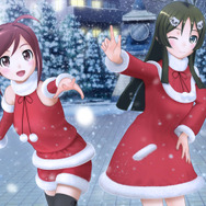 発売間近の『うた組み575』から、小豆や抹茶のサンタ姿が到着 ─ コート姿やパジャマのコスチュームチェンジも