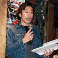 パブリシティ企画推進室室長・萩原良輔氏が挨拶