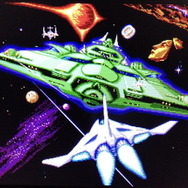 『グラディウス』のイメージイラストを再現したタイトルデモが収録。モアイがイオンリングを吐き出したり、レーザーが発射されたりとエフェクトの芸が細かい