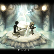 ストーリーが進むと、ホーム画面に少女とピアノを弾くと伸びる木が。