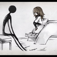 Deemoと少女の出会い。