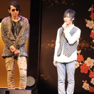 三木眞一郎さん(左)、岡本信彦さん(右)