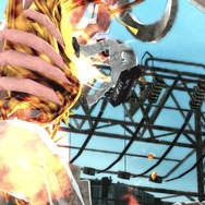 至近距離での攻撃も