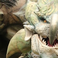 USJティガレックスの大咆哮をプレスレビューで体験！いよいよ始まる「モンスターハンター・ザ・リアル 2014」はゲームを遊べば遊ぶほど楽める